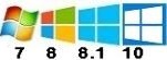 pour Windows 7 SP1, 8, 8.1 et 10